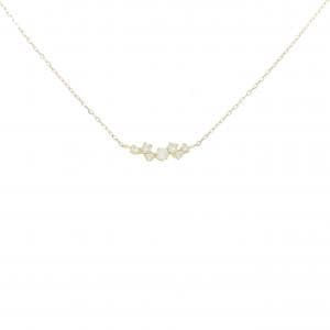 750YG ダイヤモンド ネックレス 0.11CT