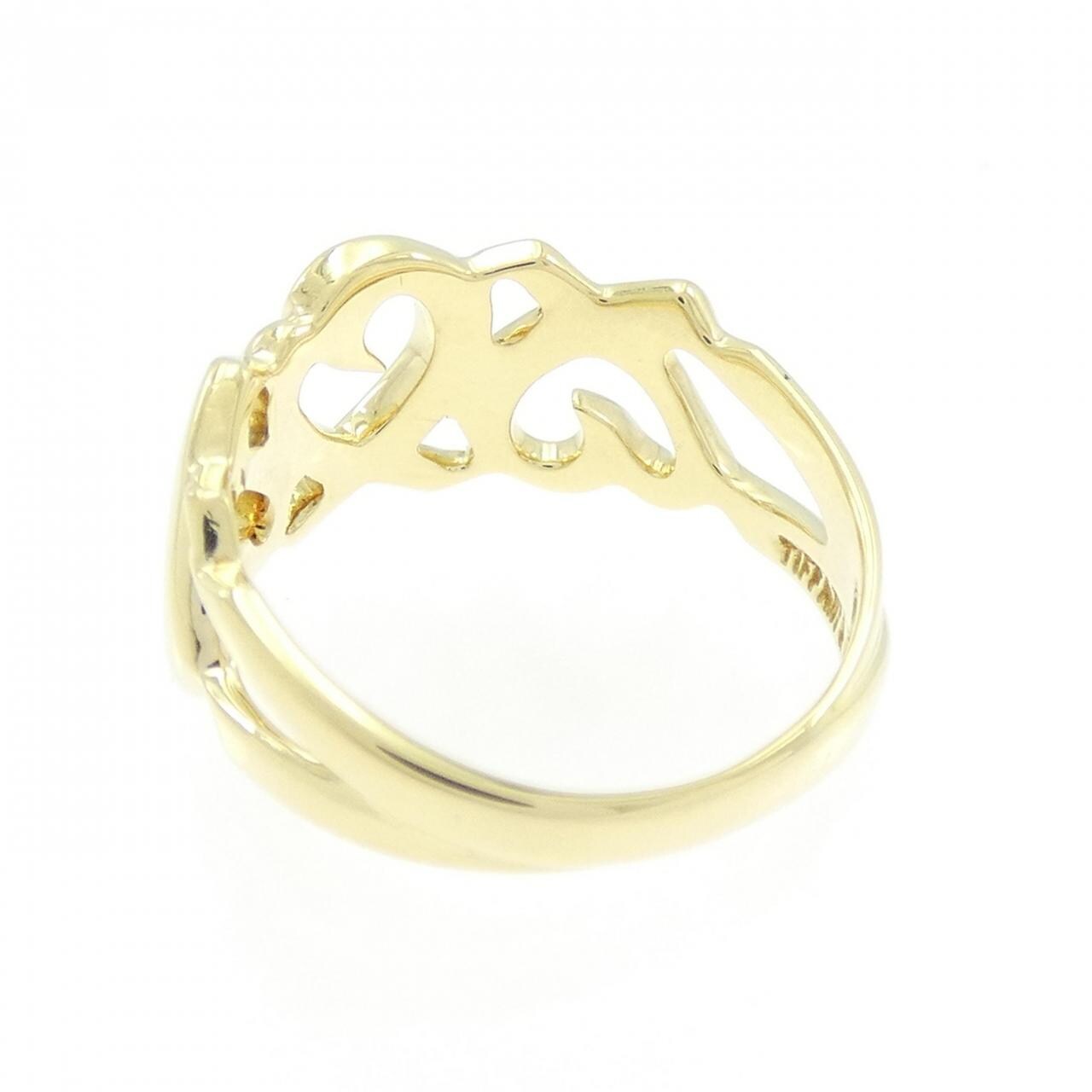 ティファニー トリプルラビングハート リング