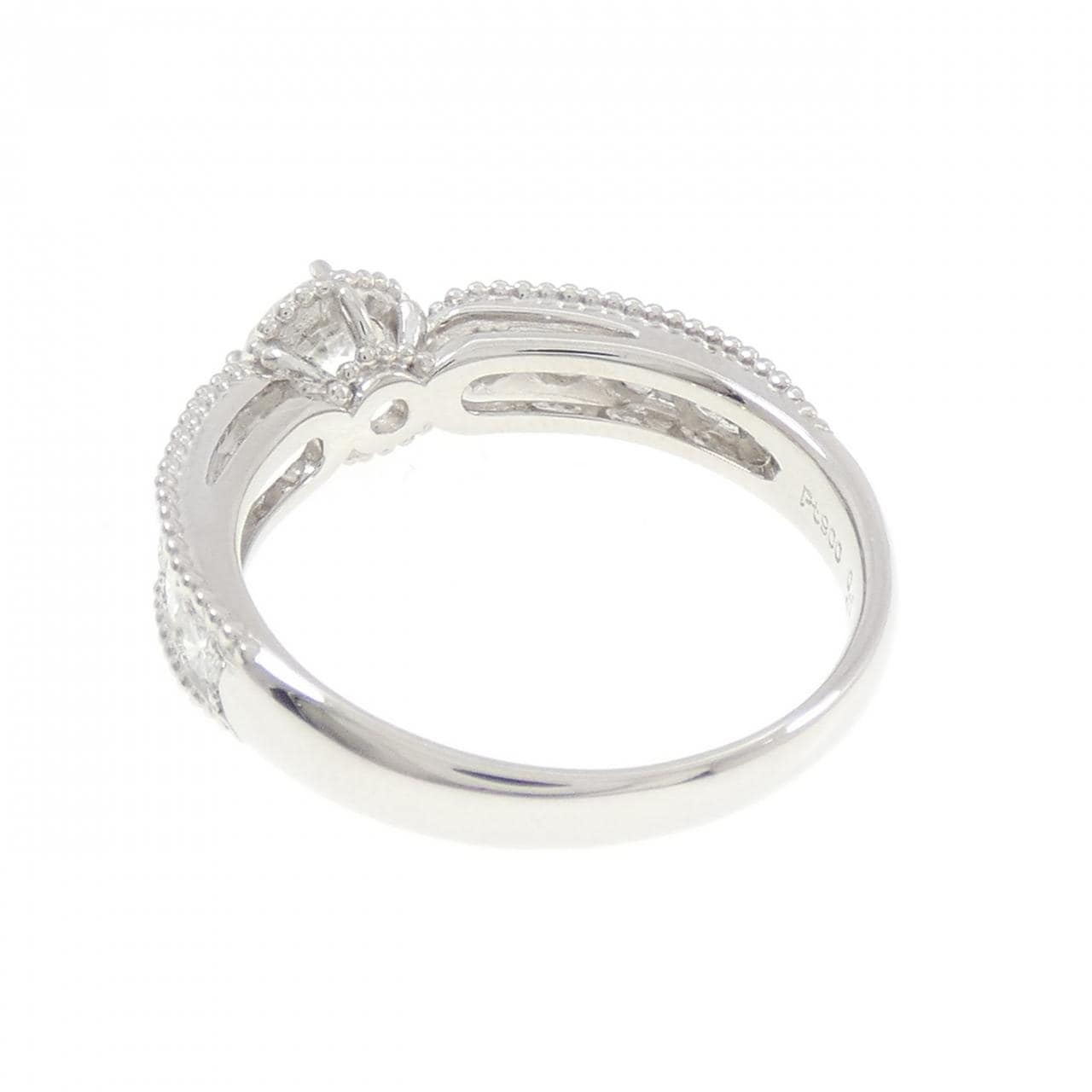 PT900 ダイヤモンド リング 0.667CT E SI2 Fair