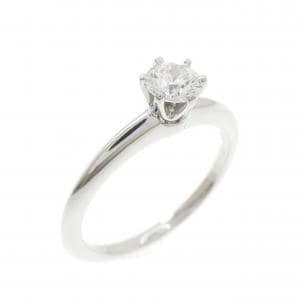 ティファニー クラシックソリティア リング 0.36CT