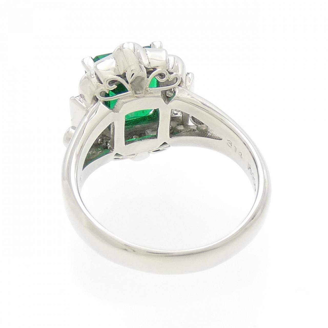 PT Emerald Ring 3.14CT Colombian