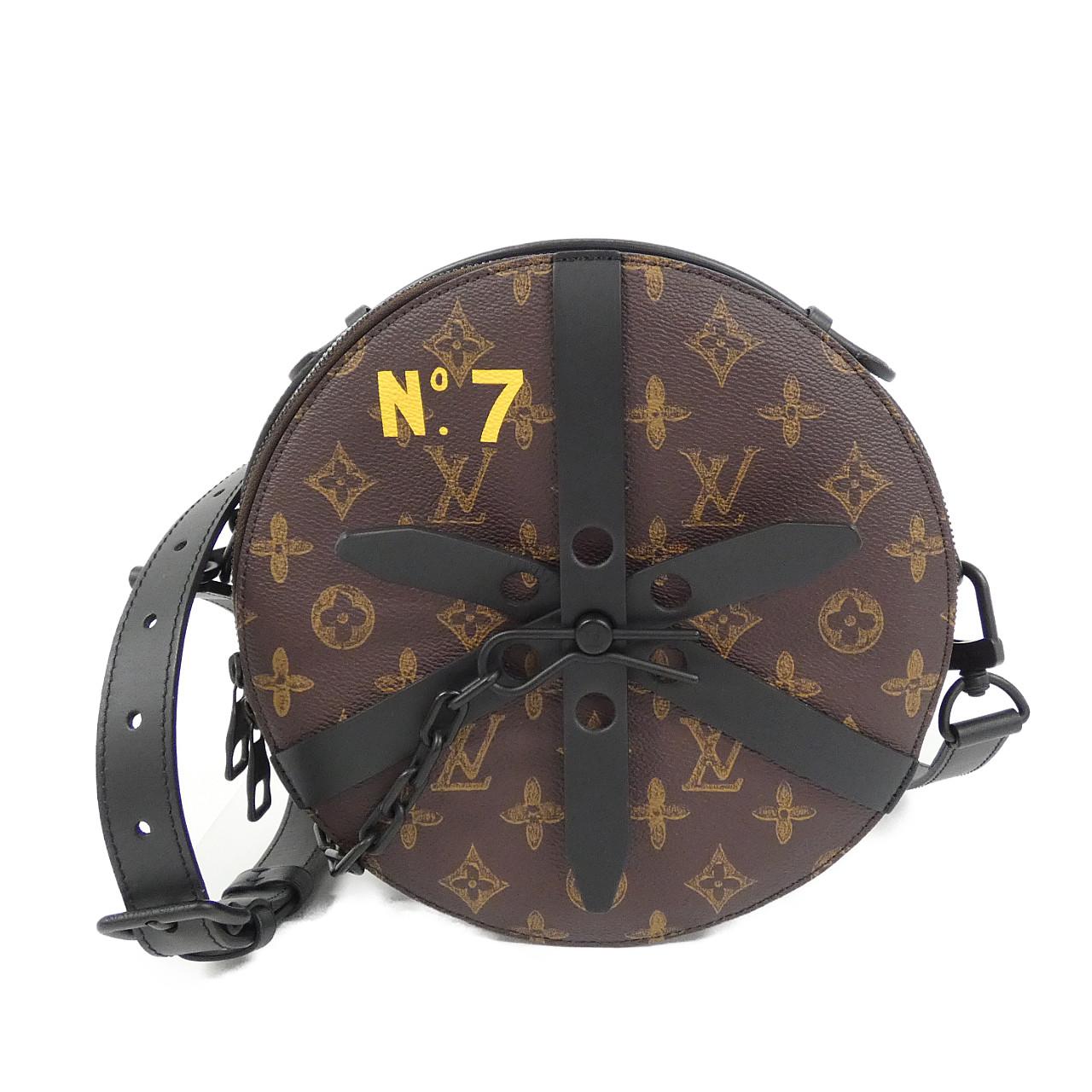 LOUIS VUITTON Monogram (N°7) 輪箱 M59706 肩背包