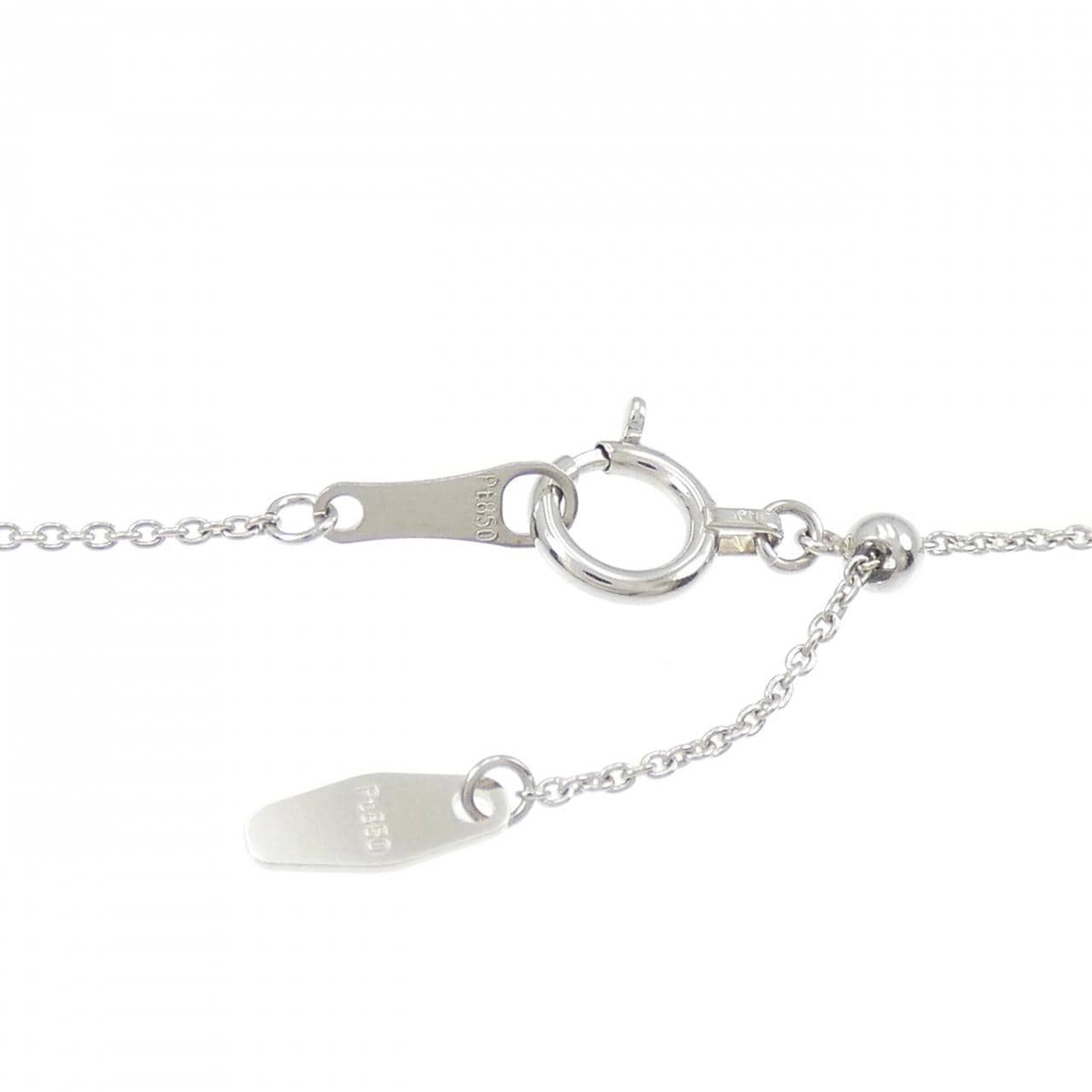 【リメイク】PT ダイヤモンド ネックレス 0.572CT D SI2 EXT H&C