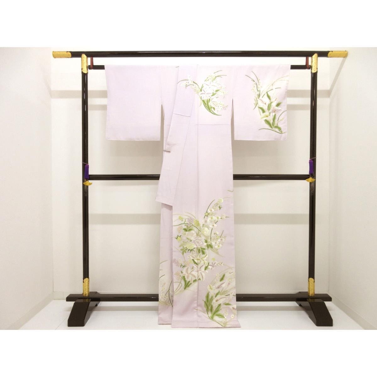 訪問着　刺繍加工