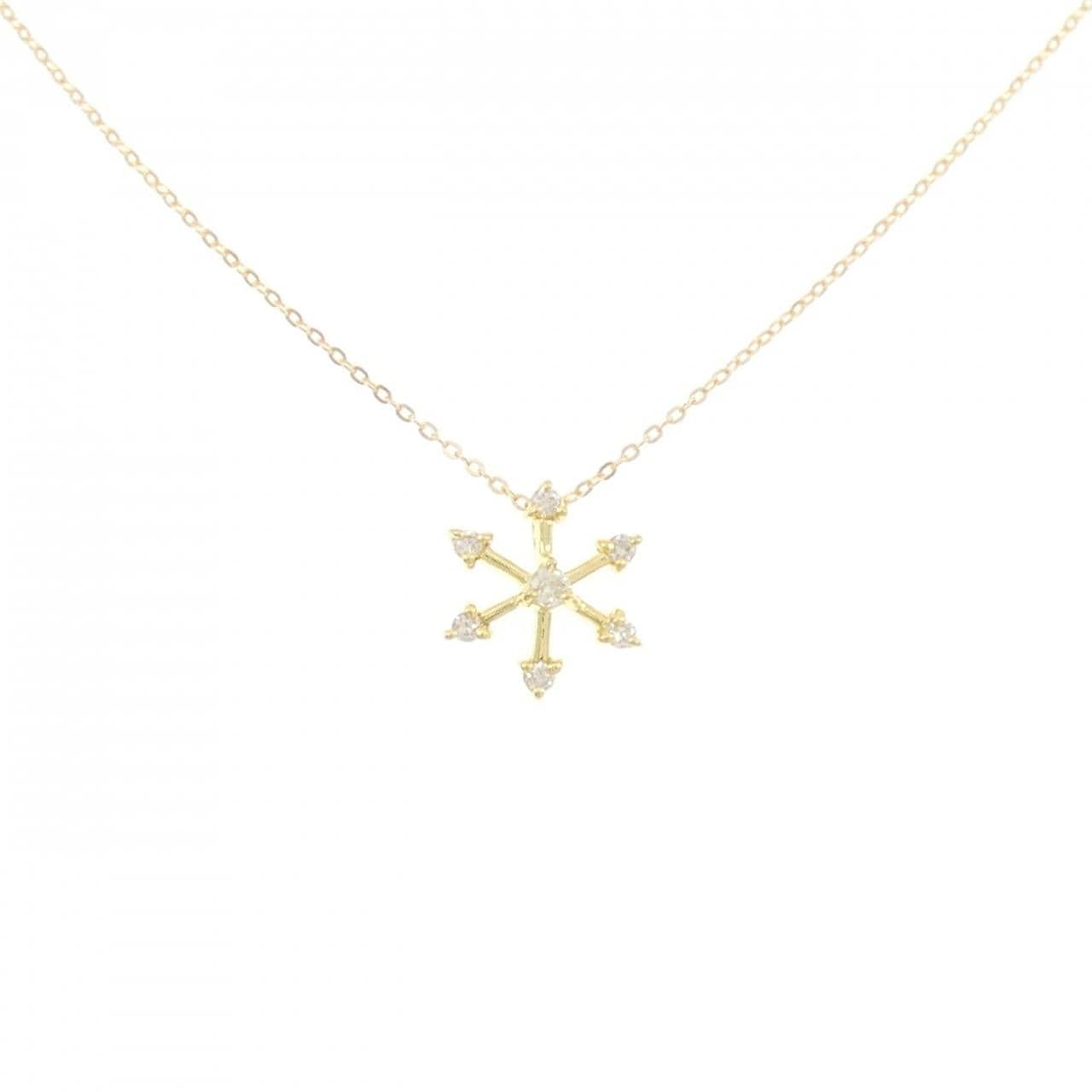 K18YG ダイヤモンド ネックレス