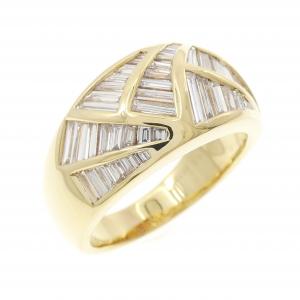 K18YG ダイヤモンド リング 1.72CT