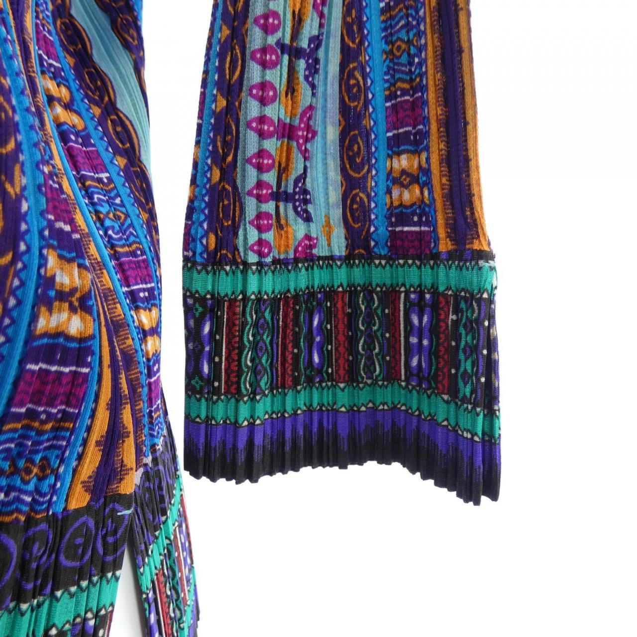 【ヴィンテージ】プリーツプリーズ PLEATS PLEASE 2004 エスニックプリント PP41-JK812 7559042 トップス