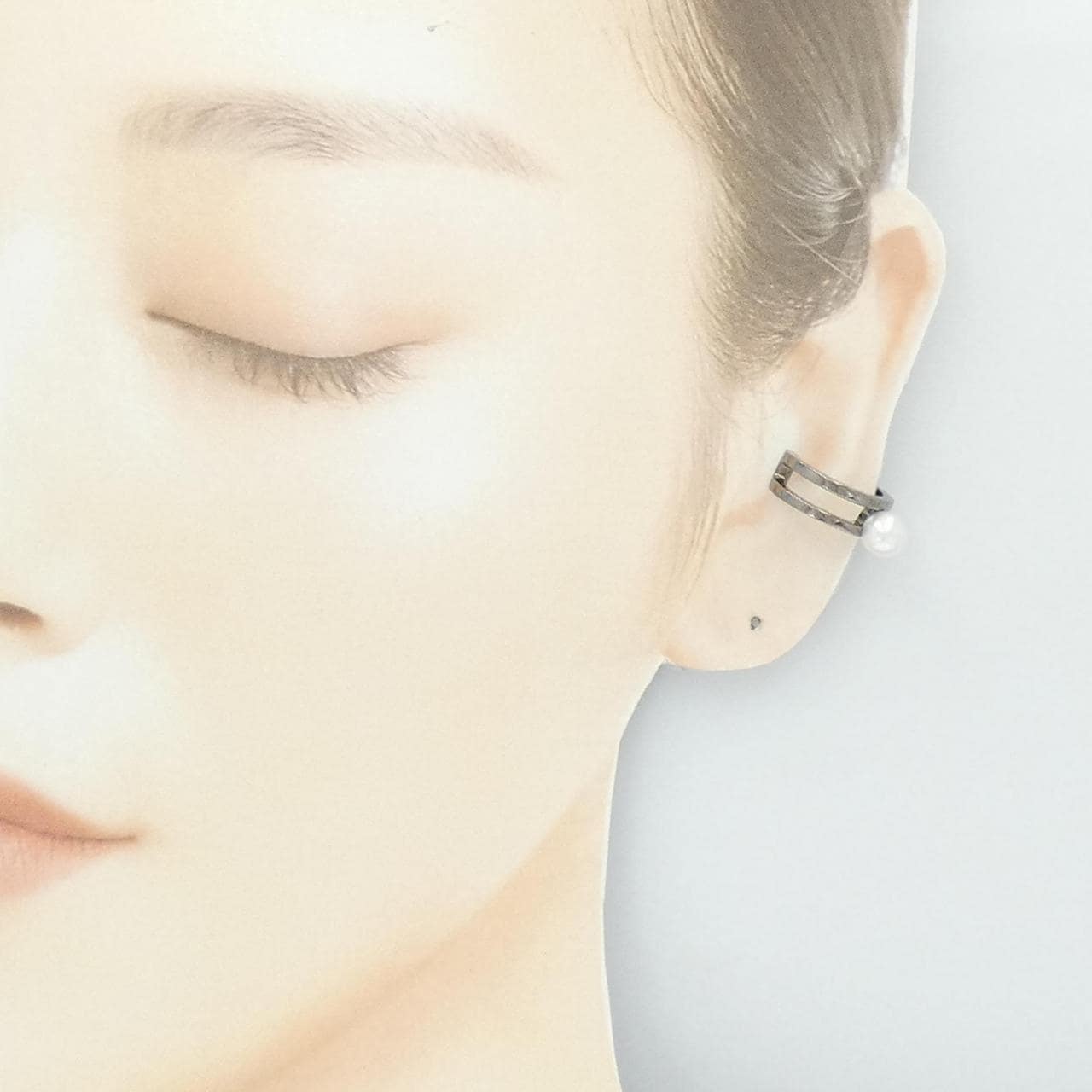MIKIMOTO Passion Noir 耳夹 6.1 毫米单耳