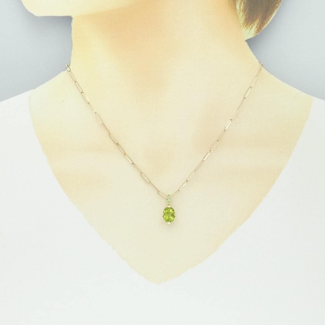 STAR JEWELRY橄欖石項鍊