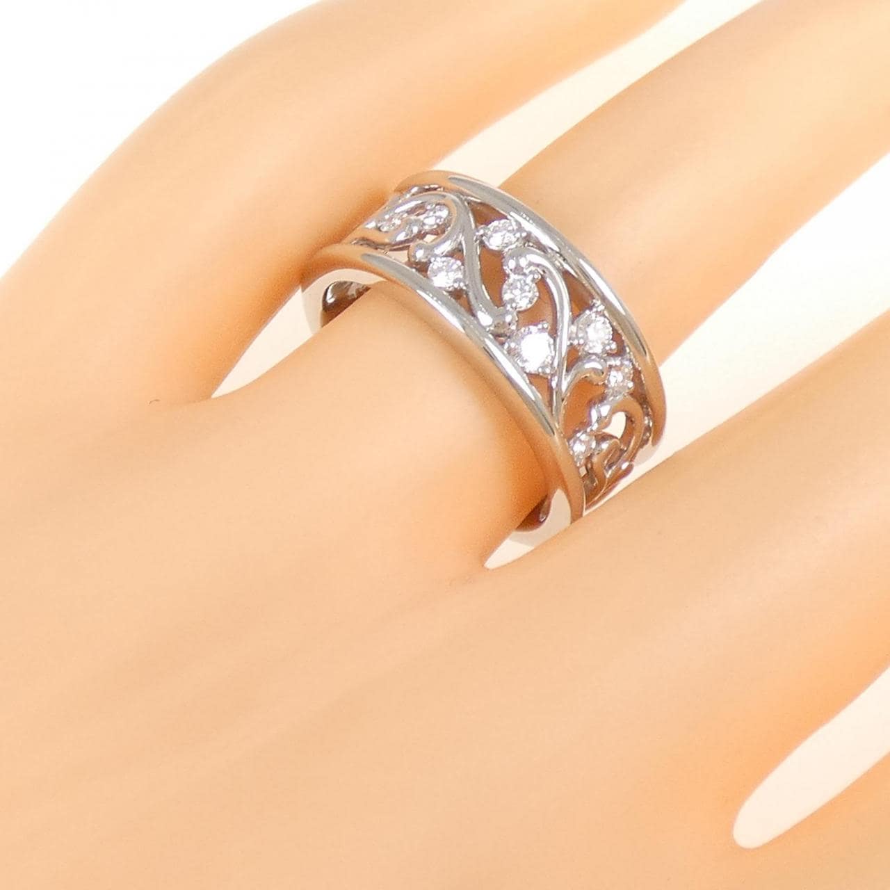 星の砂 ダイヤモンド リング 0.21CT