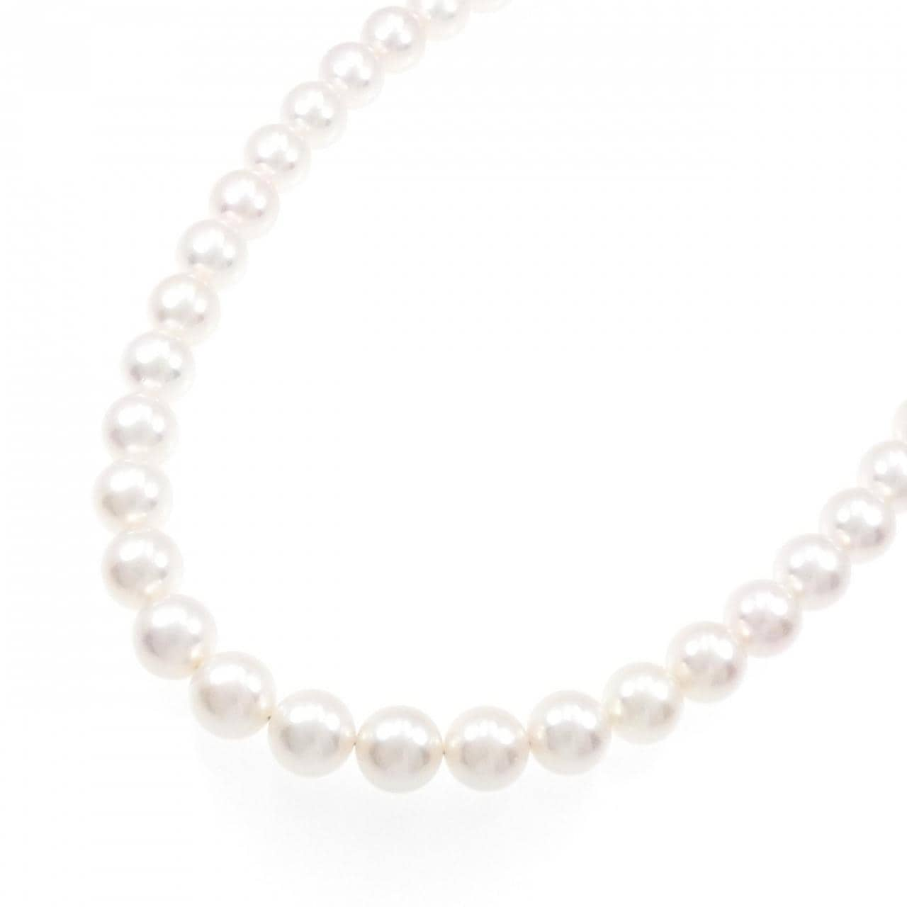 [BRAND NEW] Silver Clasp Akoya Pearl Necklace 8.5-9mm