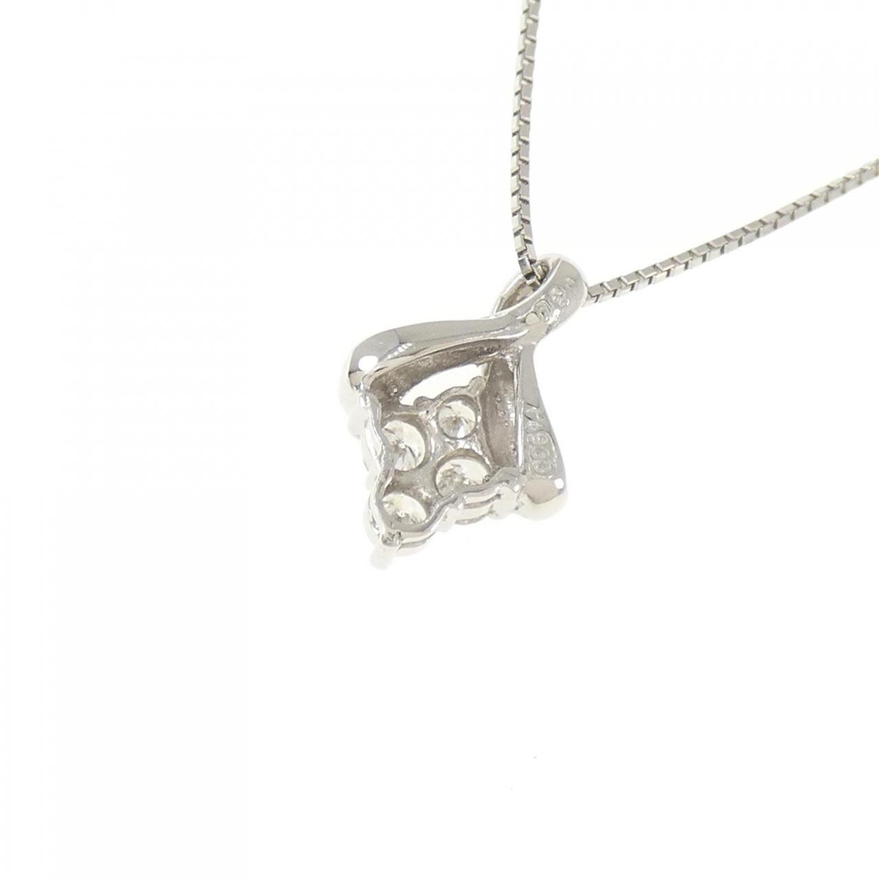PT900/PT850 ダイヤモンド ネックレス 0.30CT