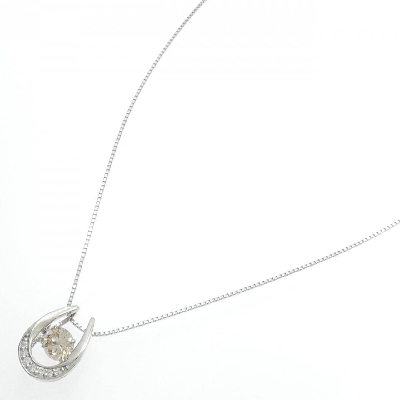 PT900/PT850 ダイヤモンド ネックレス 0.721CT