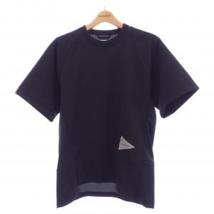 アンドワンダー and wander AW01-FT145 Tシャツ