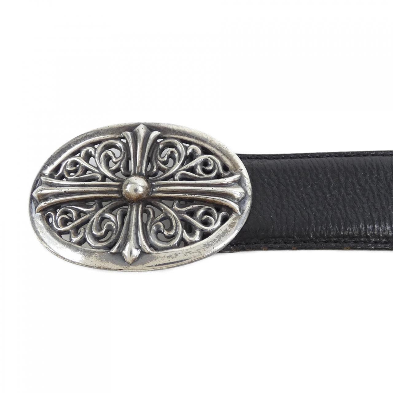 クロムハーツ CHROME HEARTS OVAL CROSS STRAP1.5 オーバルクロススター BELT