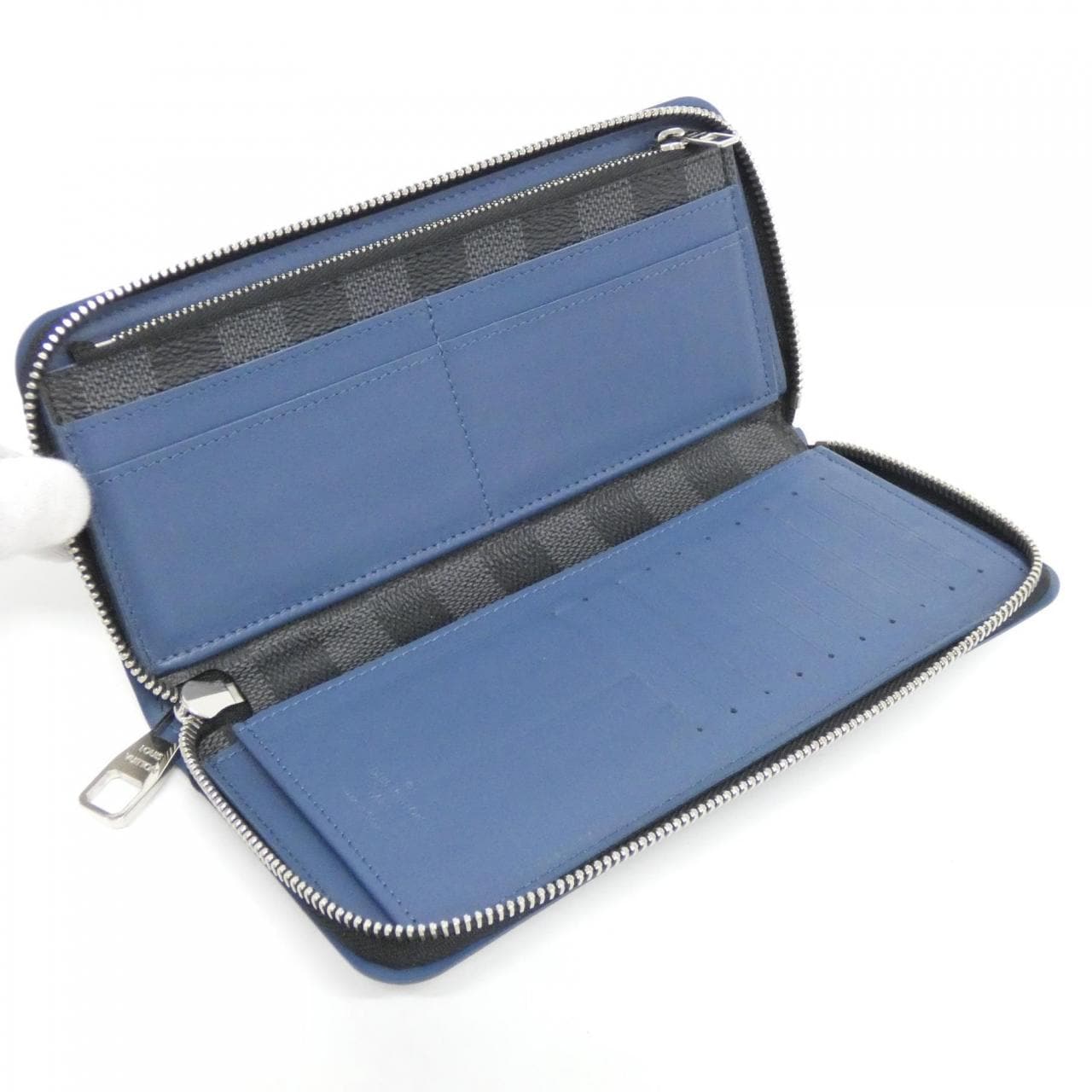 ルイヴィトン ダミエ グラフィット ジッピー ウォレット ヴェルティカル N63305 財布