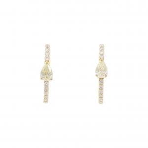 K18YG ダイヤモンド ピアス 0.603CT