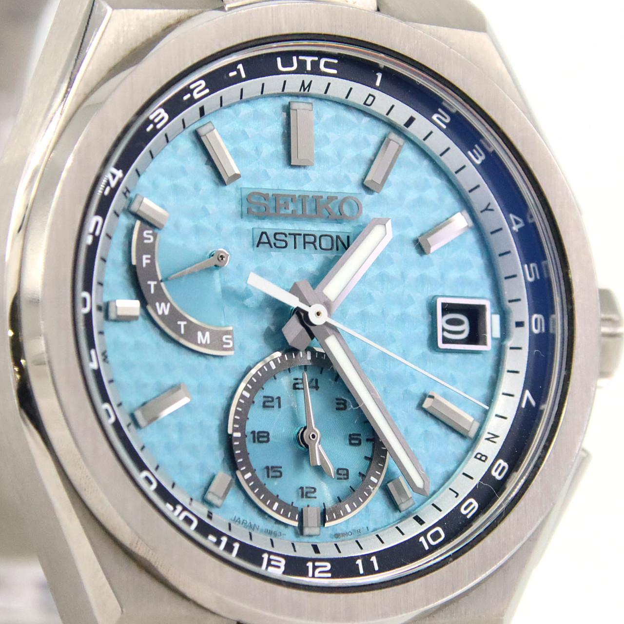 セイコー アストロン電波時計 LIMITED 8B63-0BL0/SBXY077 TI ソーラークォーツ