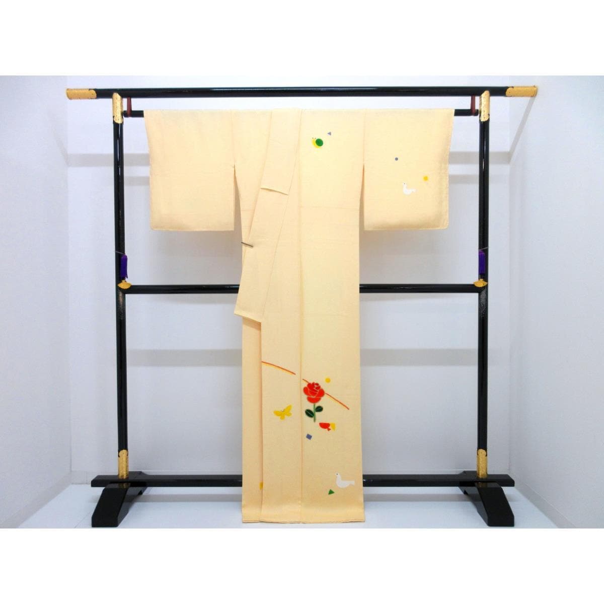 【未使用品】訪問着　市川純一郎　クレパスカラー