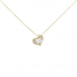 ポンテヴェキオ ハート ダイヤモンド ネックレス 0.20CT