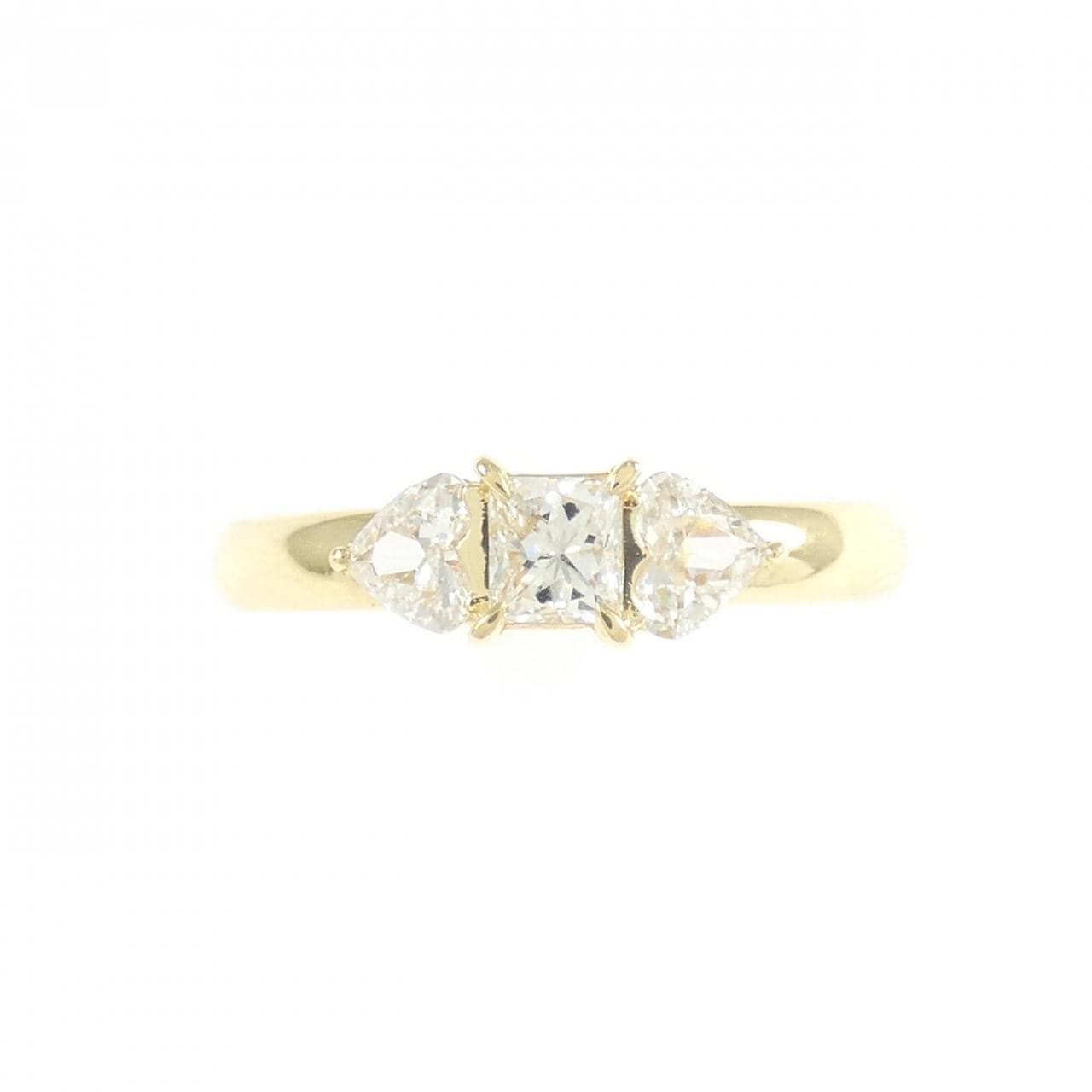 K18YG ダイヤモンド リング 0.23CT