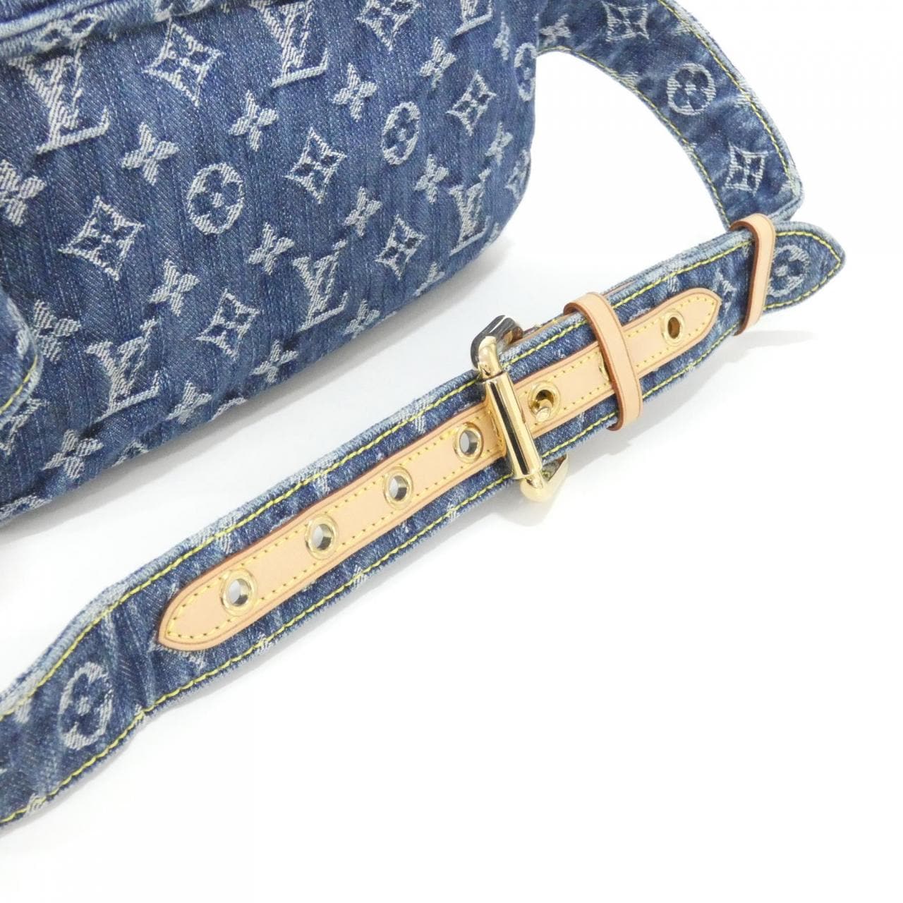 ルイヴィトン モノグラム デニム バムバッグ M95347 ショルダーバッグ
