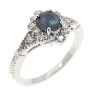 PT950 サファイヤ リング 0.51CT