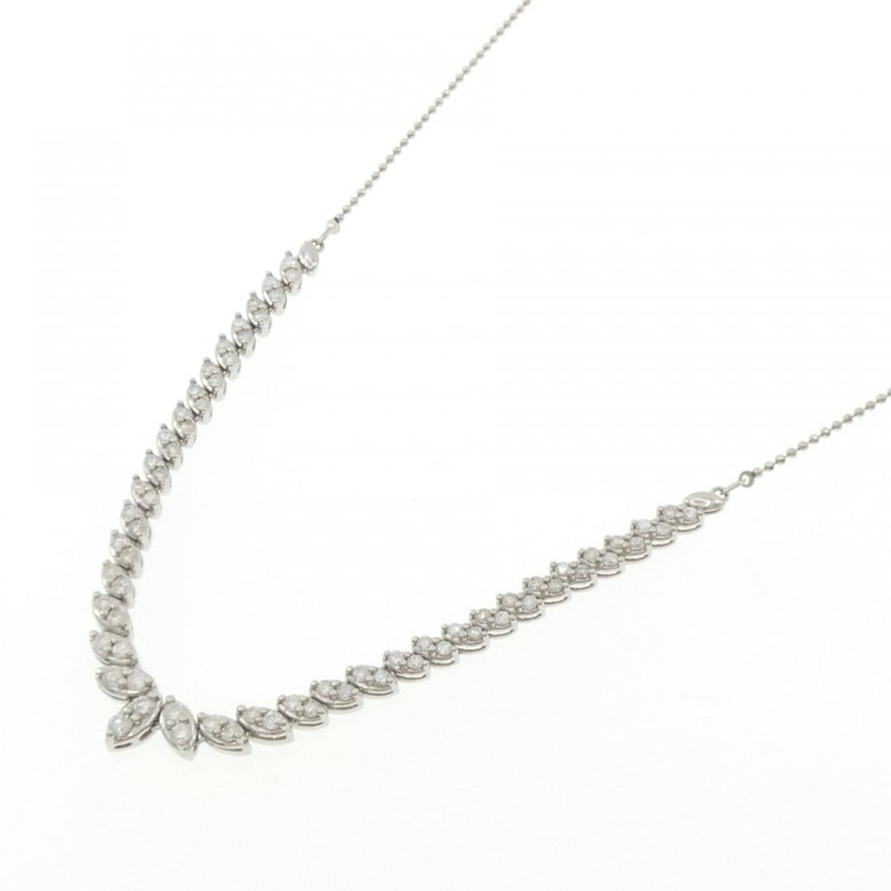 PT850 ダイヤモンド ネックレス 1.00CT