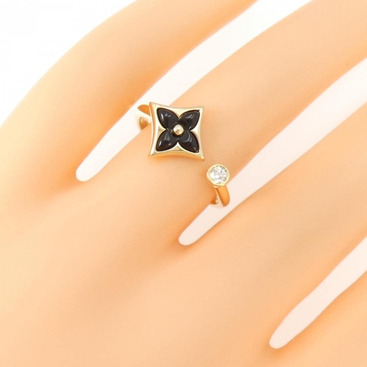 LOUIS VUITTON Berg Star Blossom Mini Ring