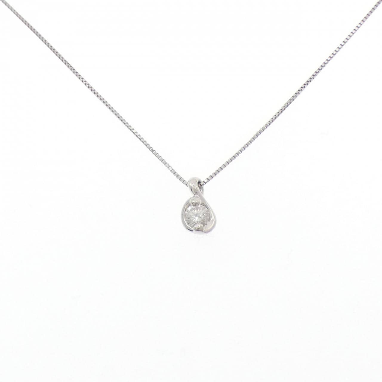 PT900/PT850 ダイヤモンド ネックレス 0.16CT