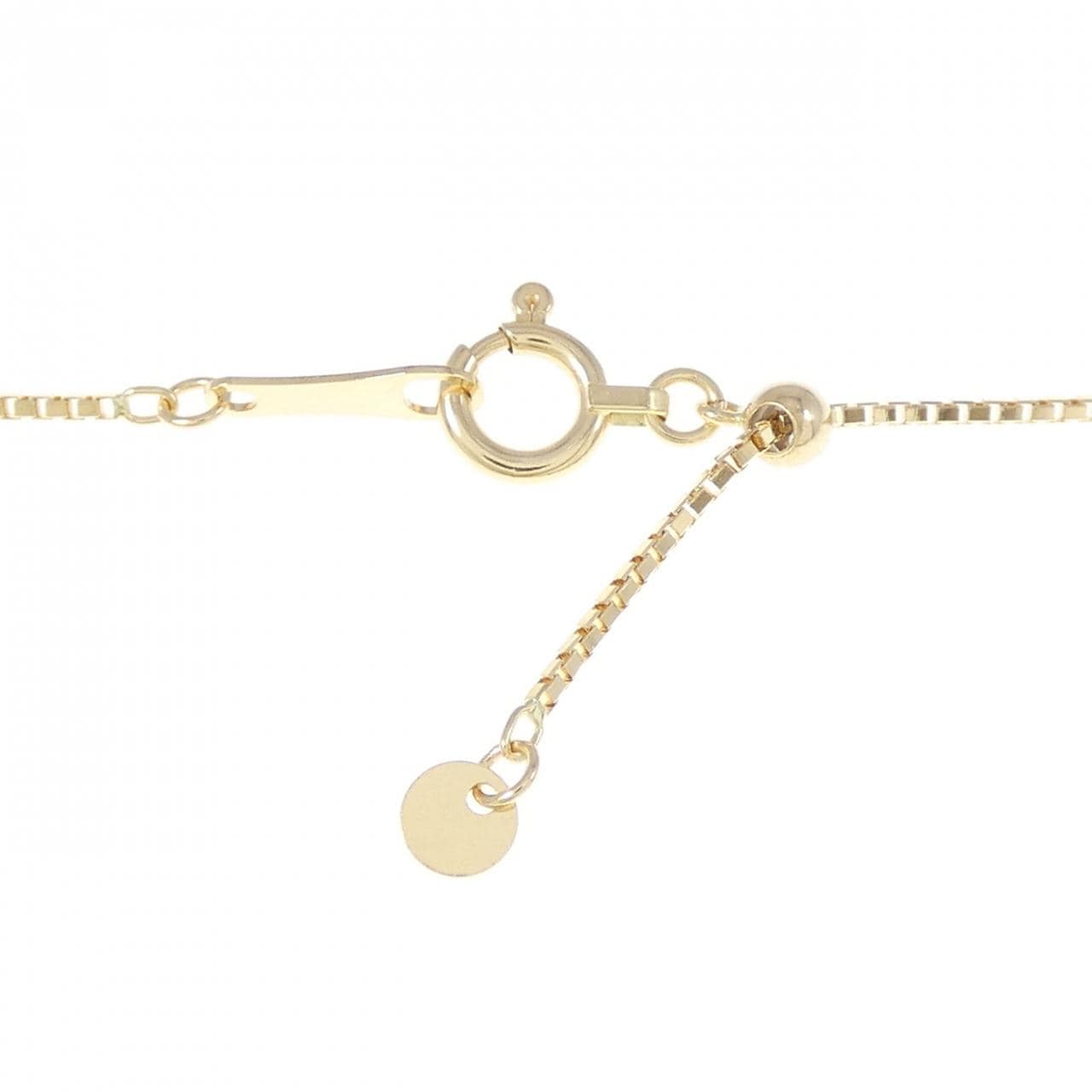 K18YG フラワー ダイヤモンド ネックレス 1.05CT