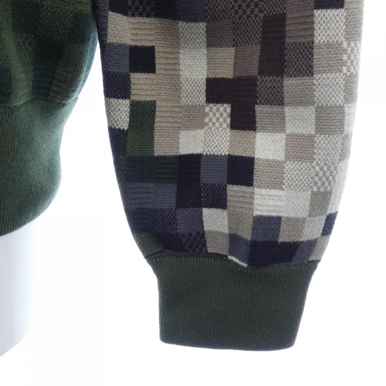 ルイヴィトン LOUIS VUITTON ダモフラージュコットンプルオーバー HQN72WAUR ニット