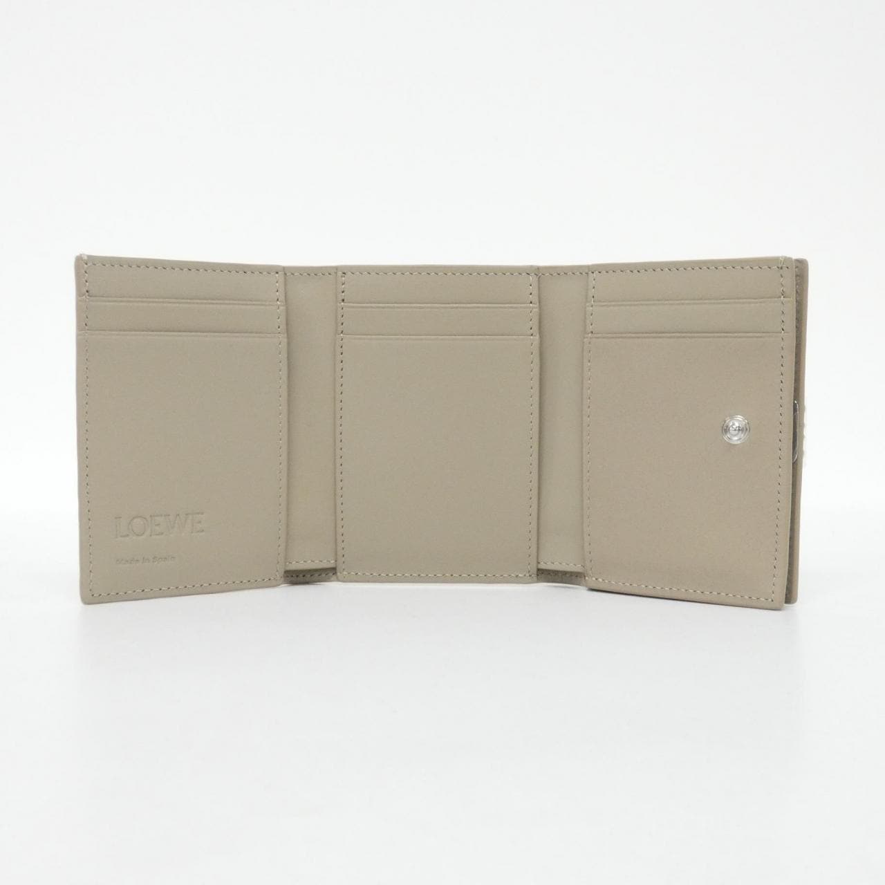 【新品】ロエベ アナグラム トライフォールド ウォレット C821TR2X16 財布