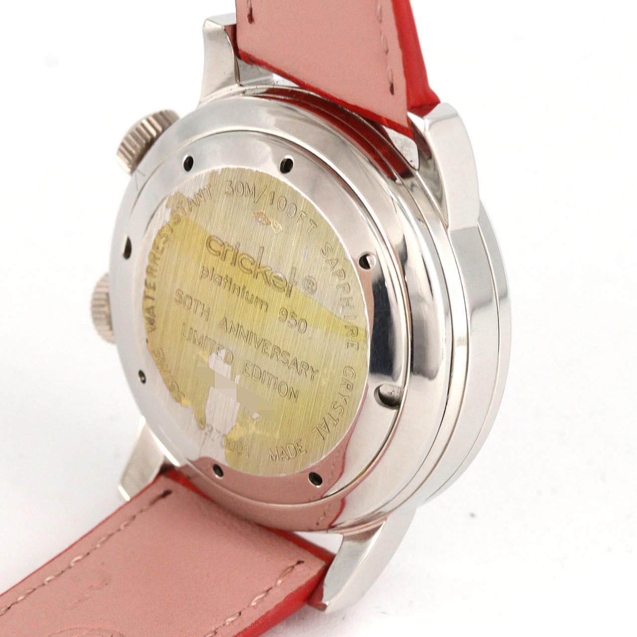 【ノーメンテナンス還元価格】レビュートーメン クリケット PT 50周年記念 LIMITED 8370001 PT 手巻