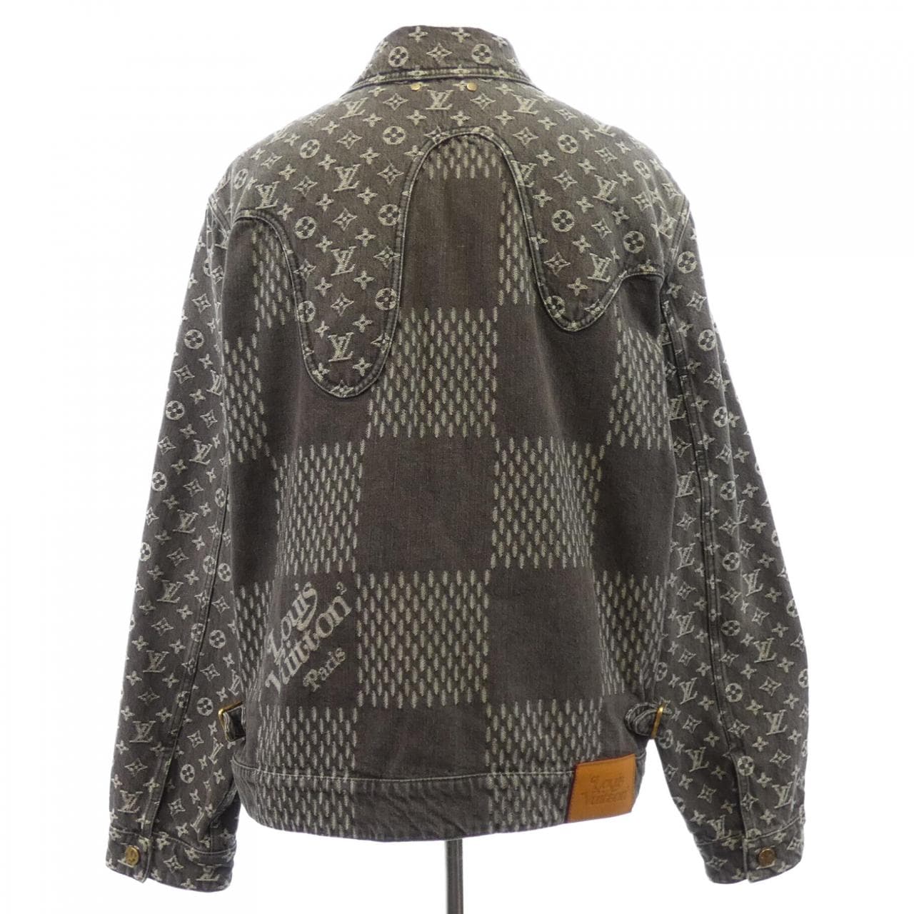 ルイヴィトン LOUIS VUITTON ジャイアントダミエ NIGO HJA11WUZC デニムジャケット