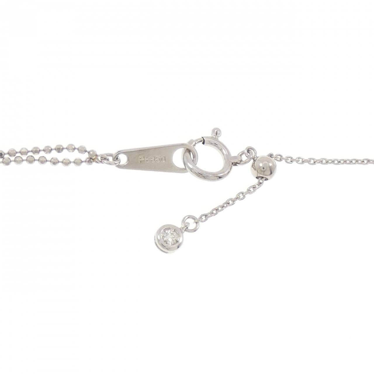 PT950/PT850 ダイヤモンド ブレスレット 0.80CT
