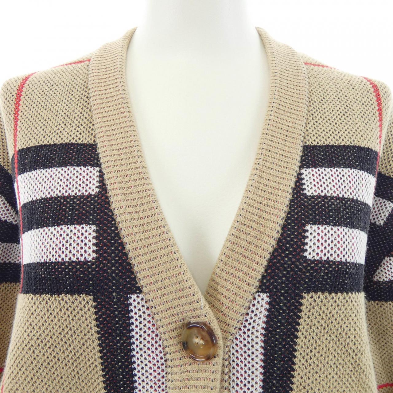 BURBERRY バーバリー チェック ニットカーディガン ノバチェック