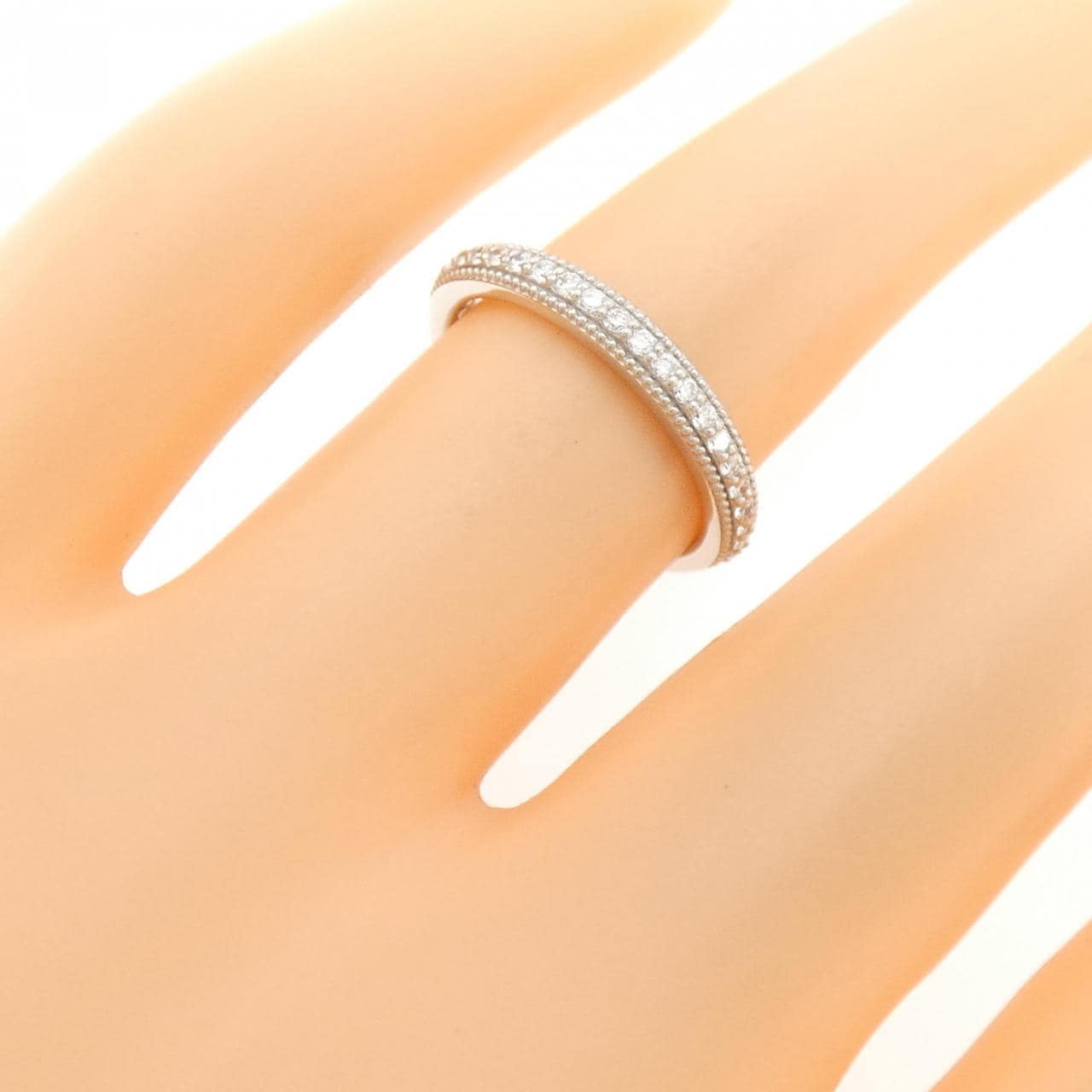 PT950 ダイヤモンド リング 0.14CT