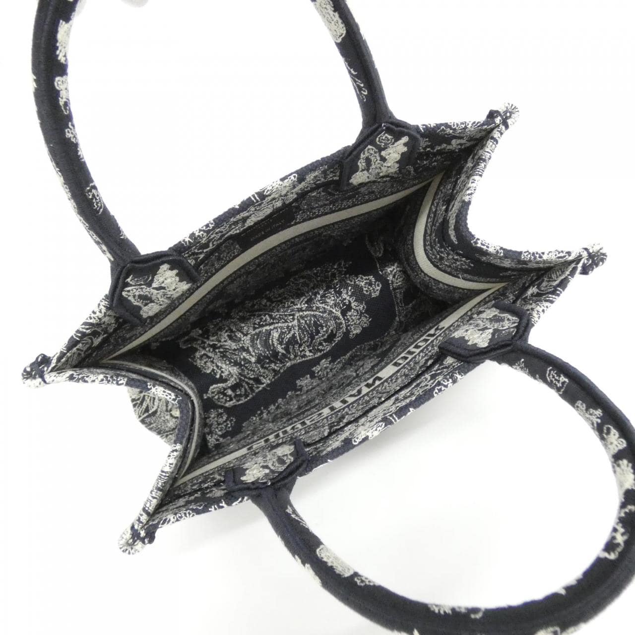 【未使用品】クリスチャンディオール REVERSE TOILE DE JOUY ディオール ブック トート スモール M1265ZRGO バッグ