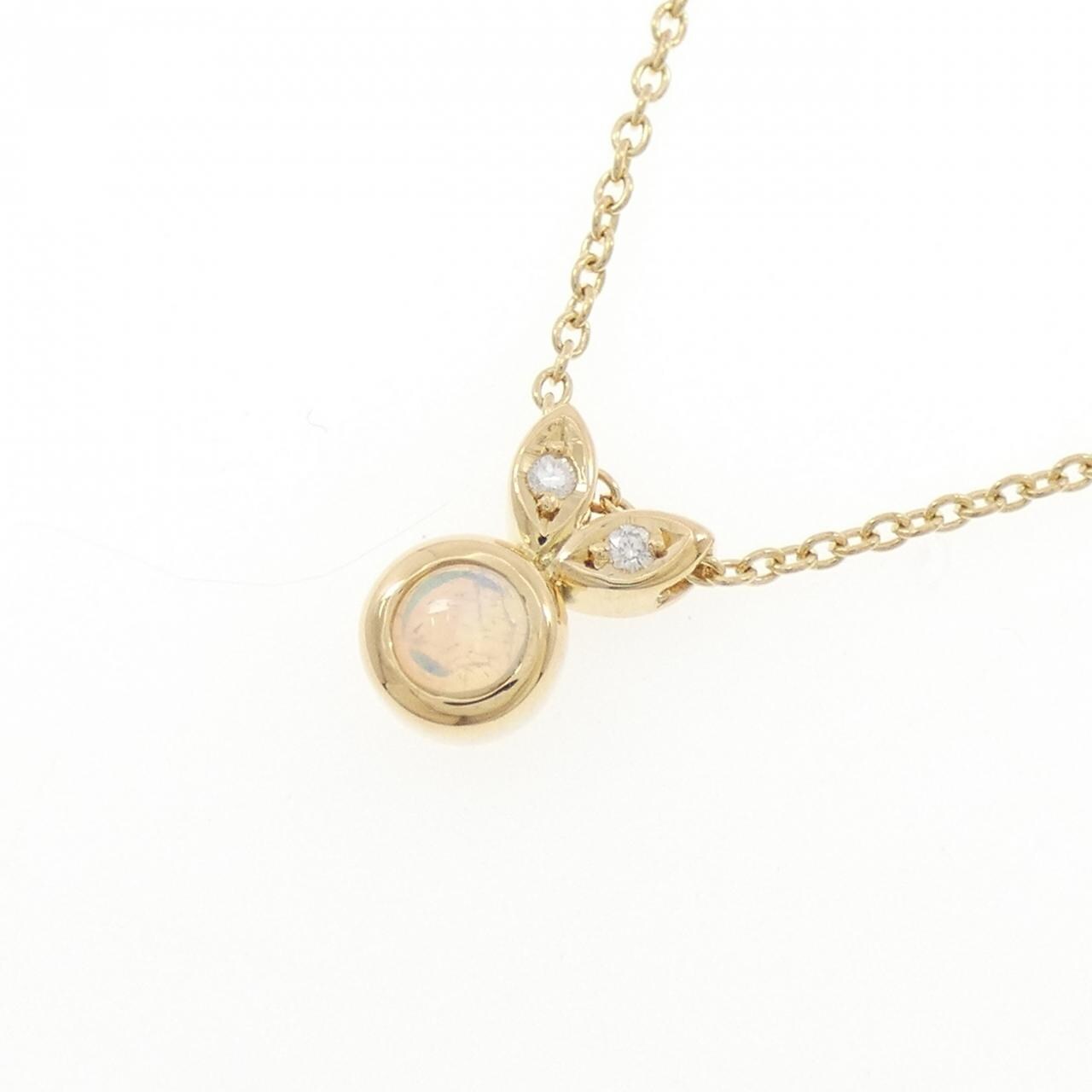 K18YG オパール ネックレス