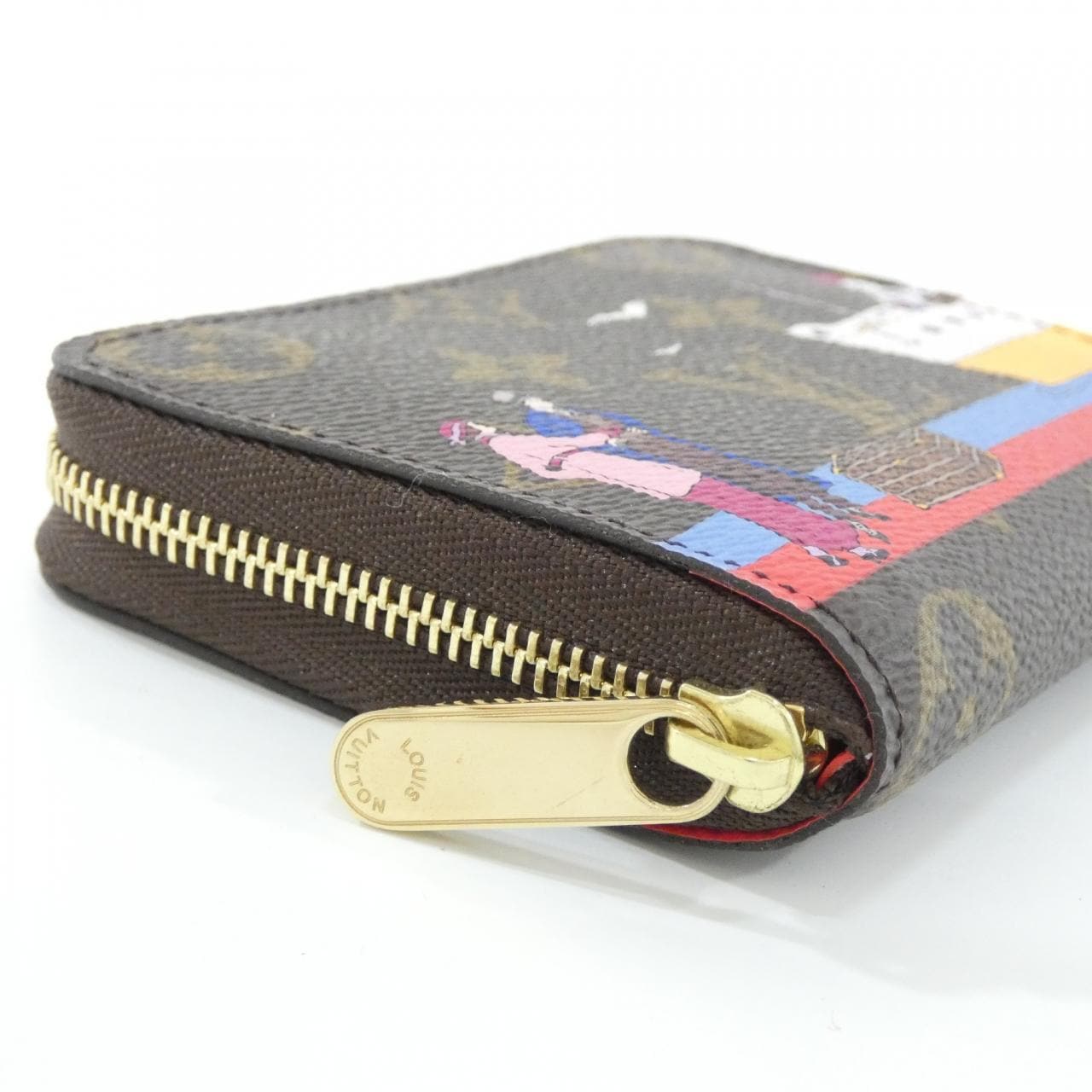 ルイヴィトン モノグラム(イリュストレ クルーズ) ジッピー コインパース M62139 コインケース