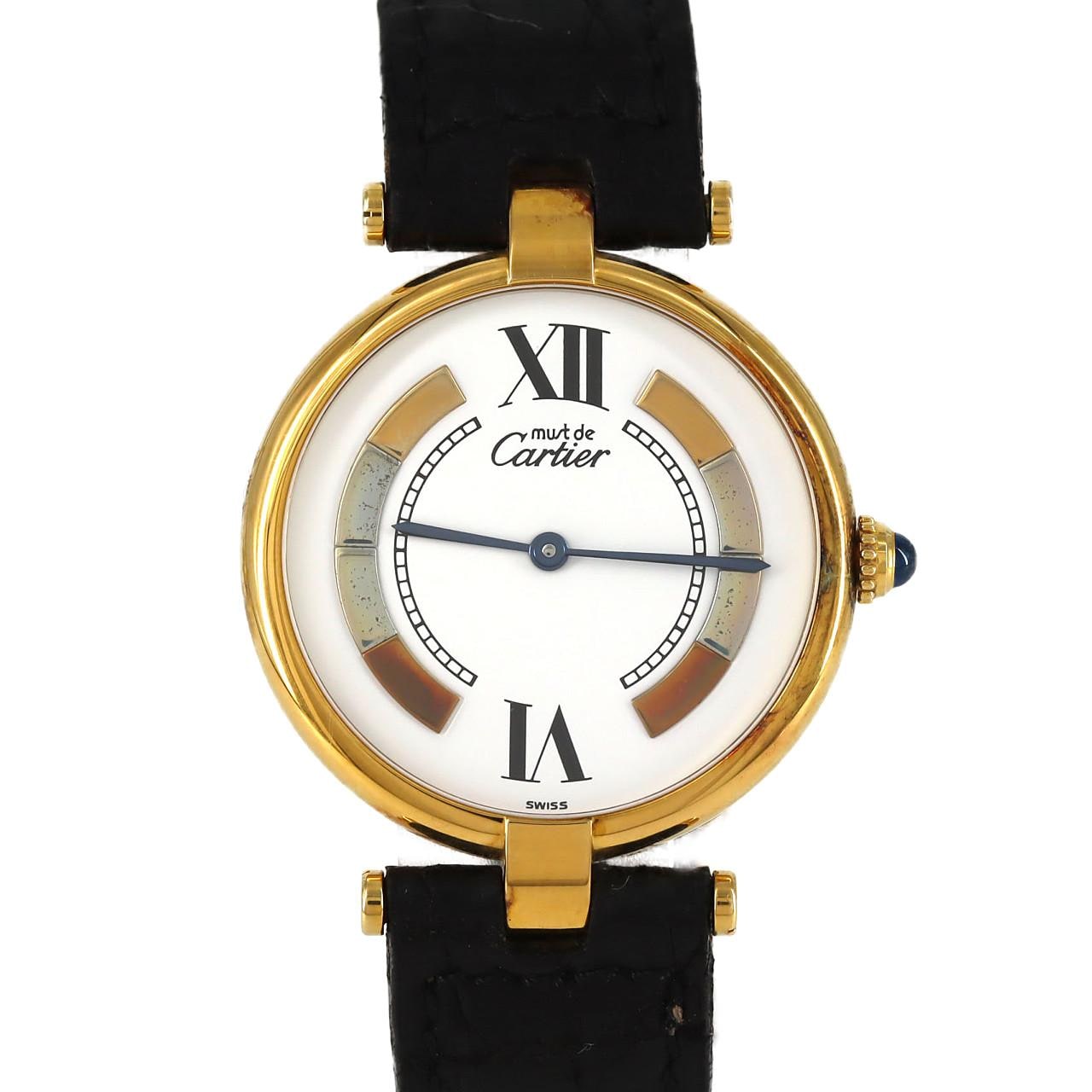 【ノーメンテナンス特価】カルティエ マストVLC LM GP W1006454 GP クォーツ