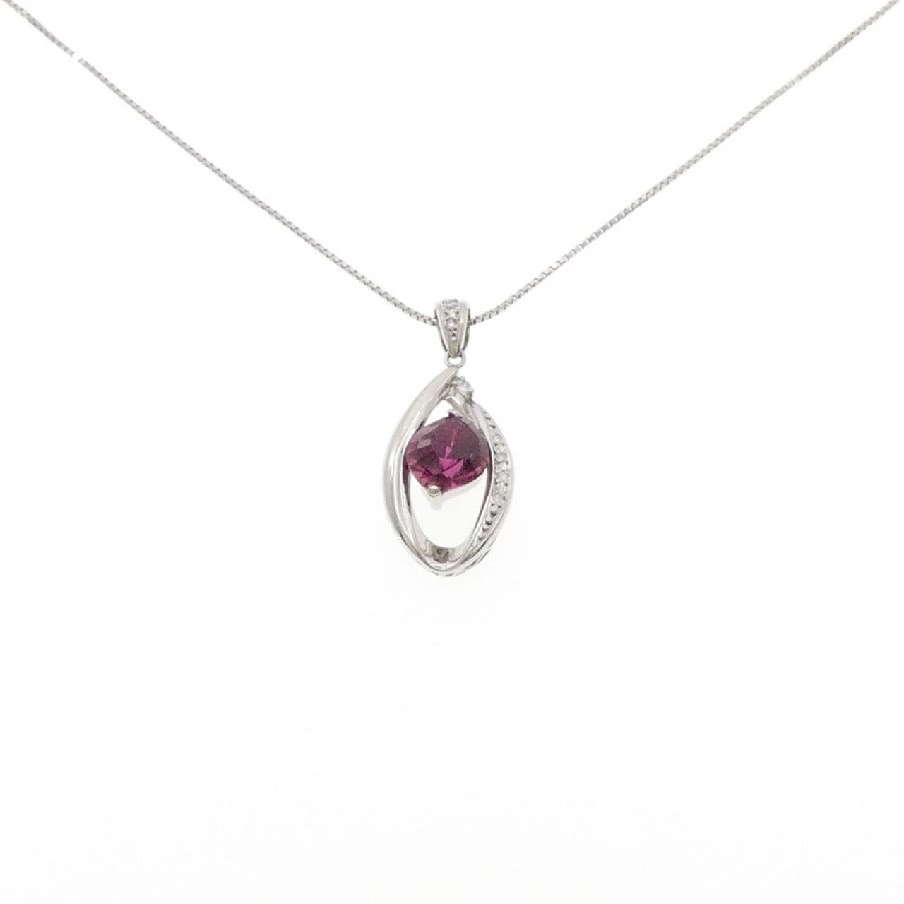 PT900/PT850 トルマリン ネックレス 3.54CT