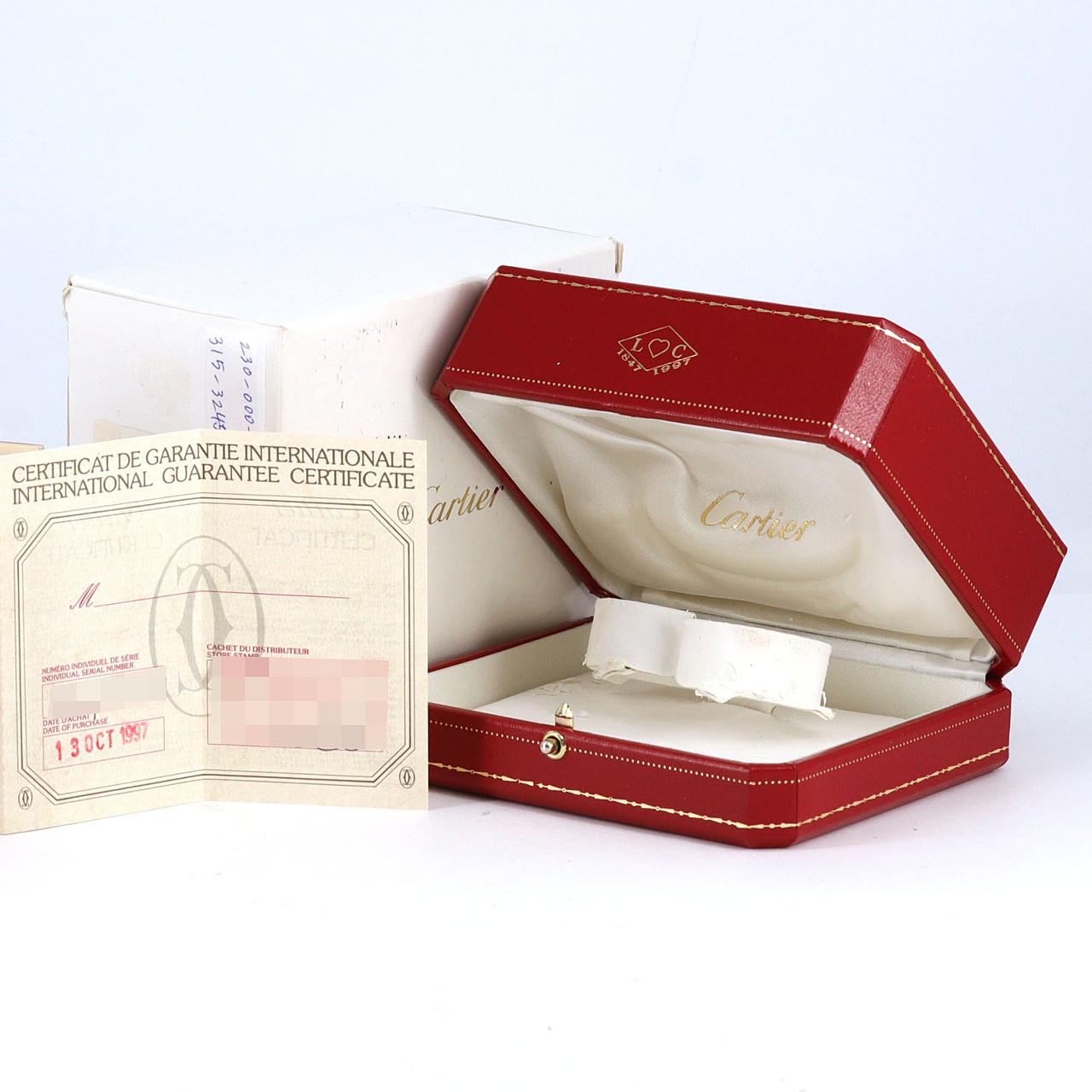 【ノーメンテナンス還元価格】カルティエ マストVLC SM GP･150th LIMITED W1010395 GP クォーツ