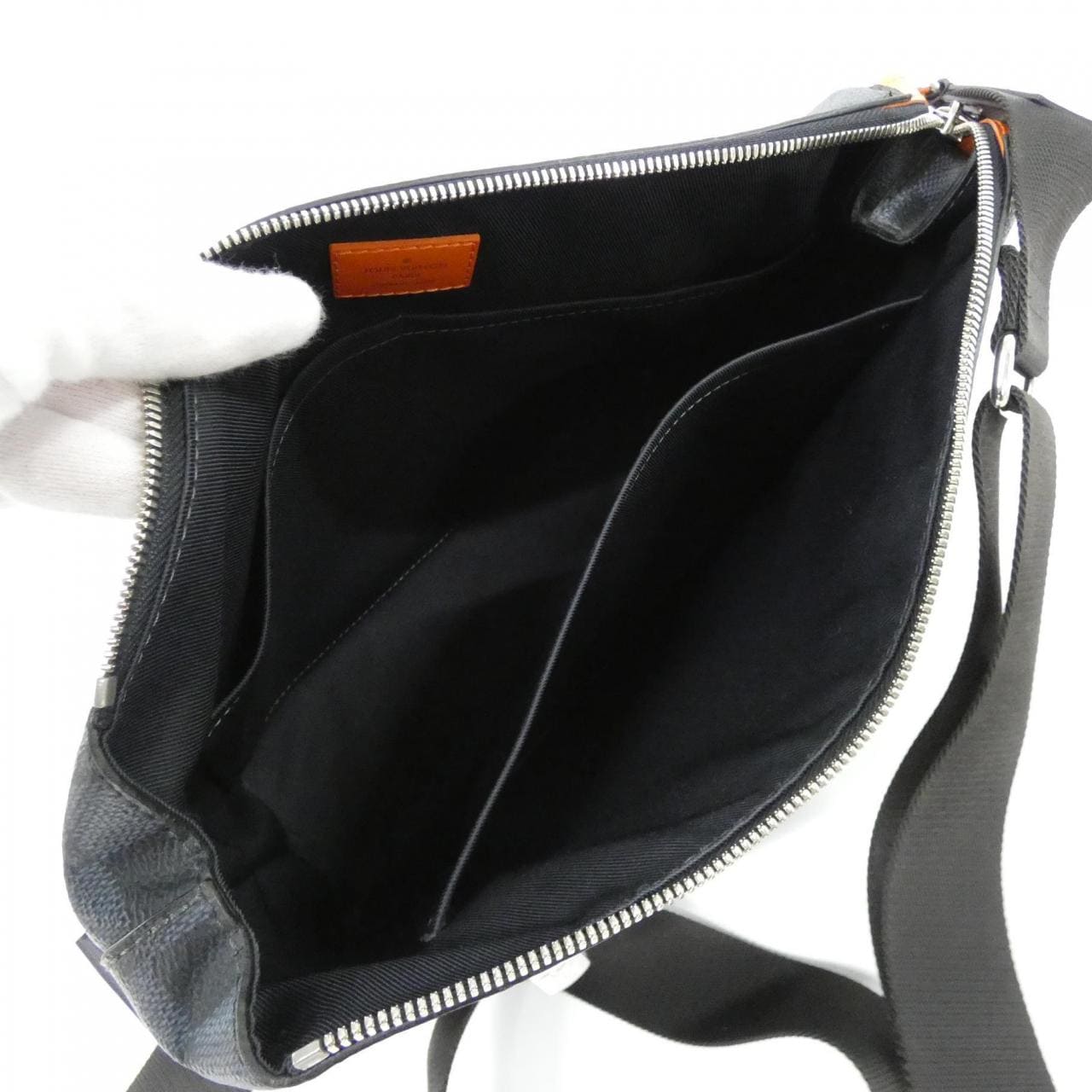 ルイヴィトン ダミエ コバルト レース ディスカバリー メッセンジャー N40159 ショルダーバッグ