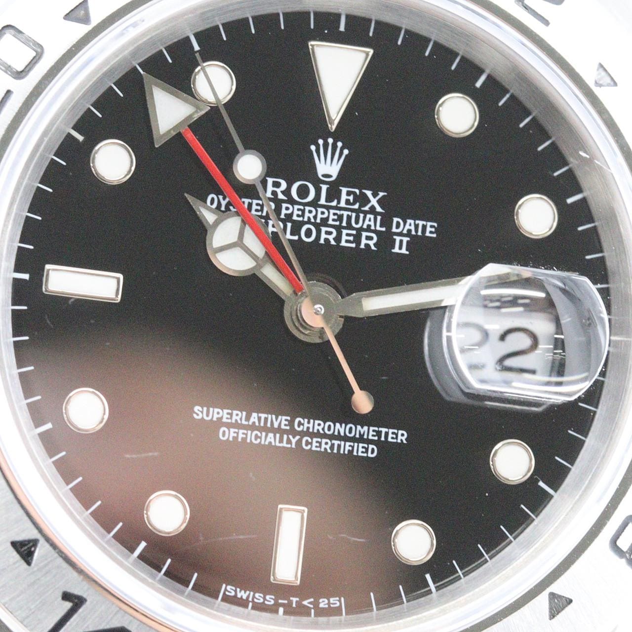 ロレックス エクスプローラーⅡ 16570 SS 自動巻 S番