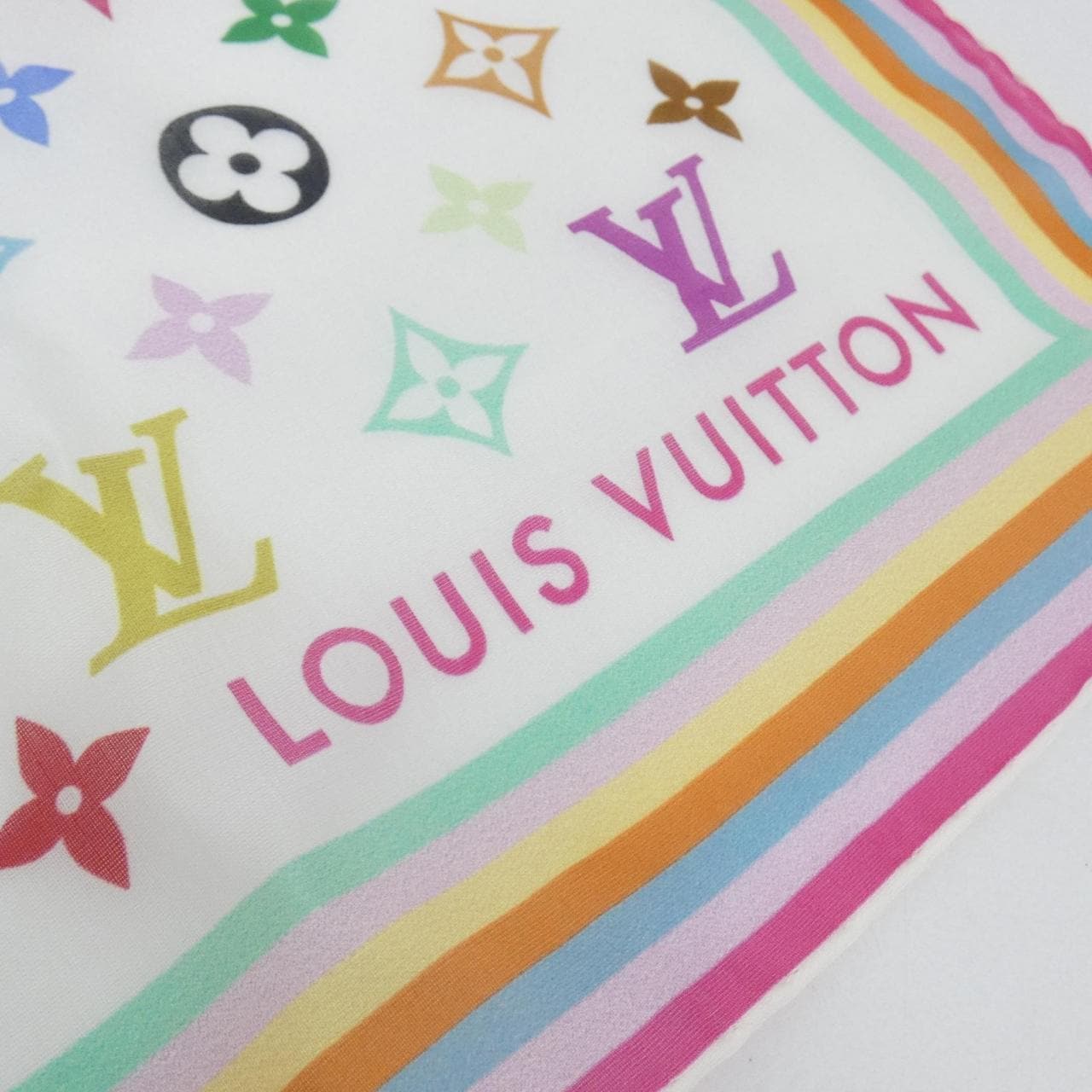 ルイヴィトン マルチカラー(LV X TM) カレ モノグラム マルチカラー 55cm M96205 スカーフ