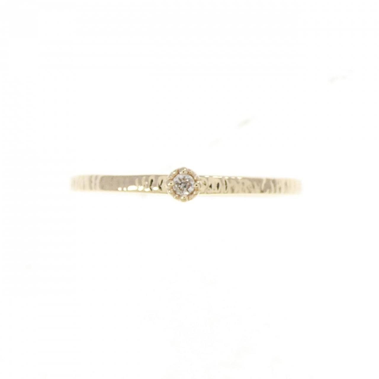 アガット ダイヤモンド リング 0.01CT