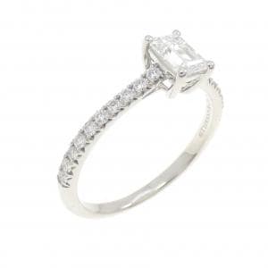 ティファニー ノヴォ リング 0.41CT E VVS1 エメラルドカット