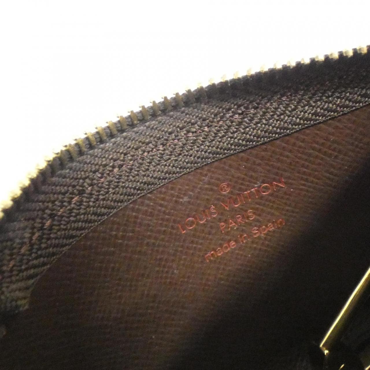 LOUIS VUITTON Damier Card Key Case Pochette Cle N62658 Coin & Key Case